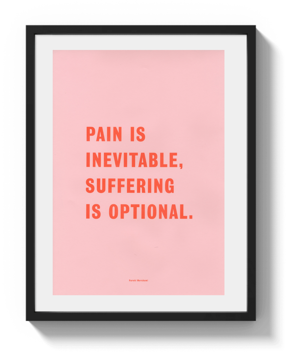 Pain Risograph Print