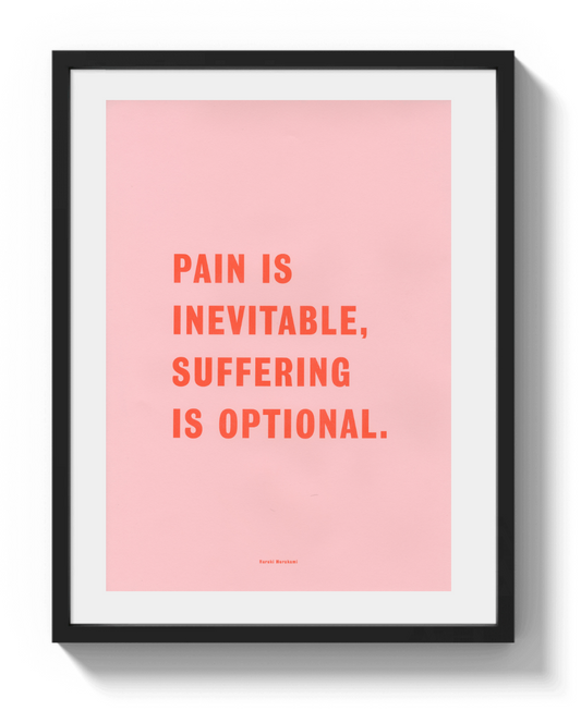 Pain Risograph Print