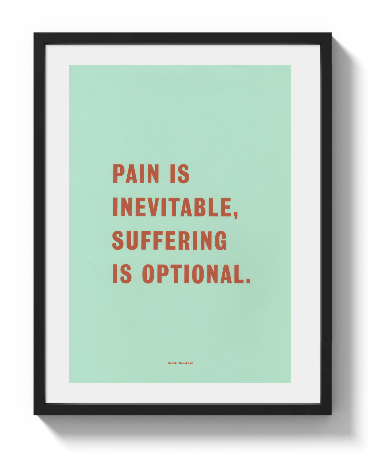 Pain Risograph Print