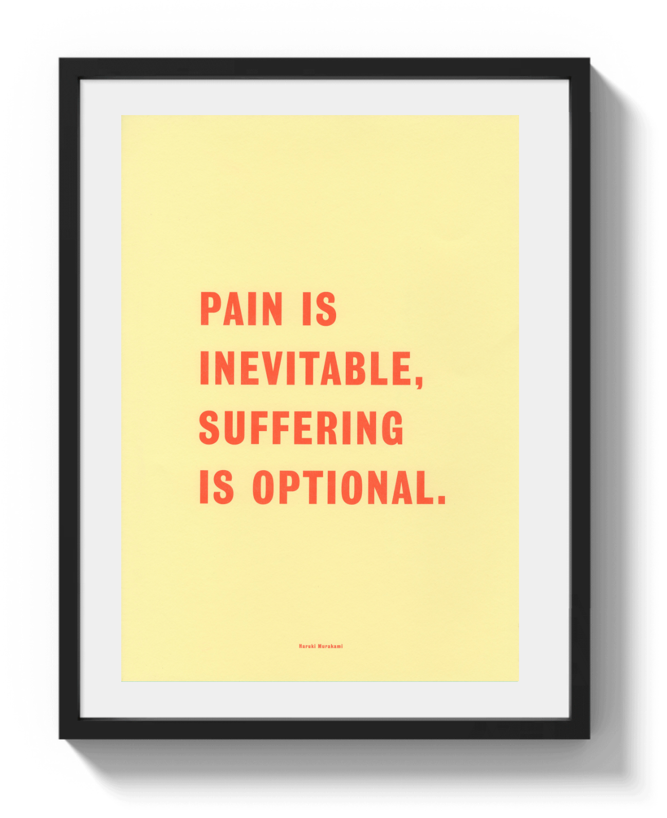 Pain Risograph Print